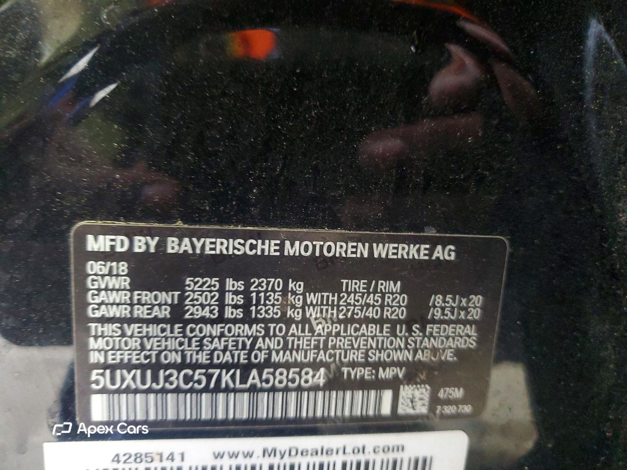 BMW X4 2019