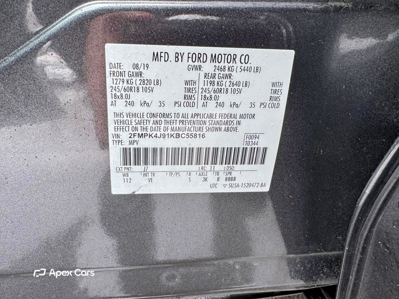 Ford Edge 2019