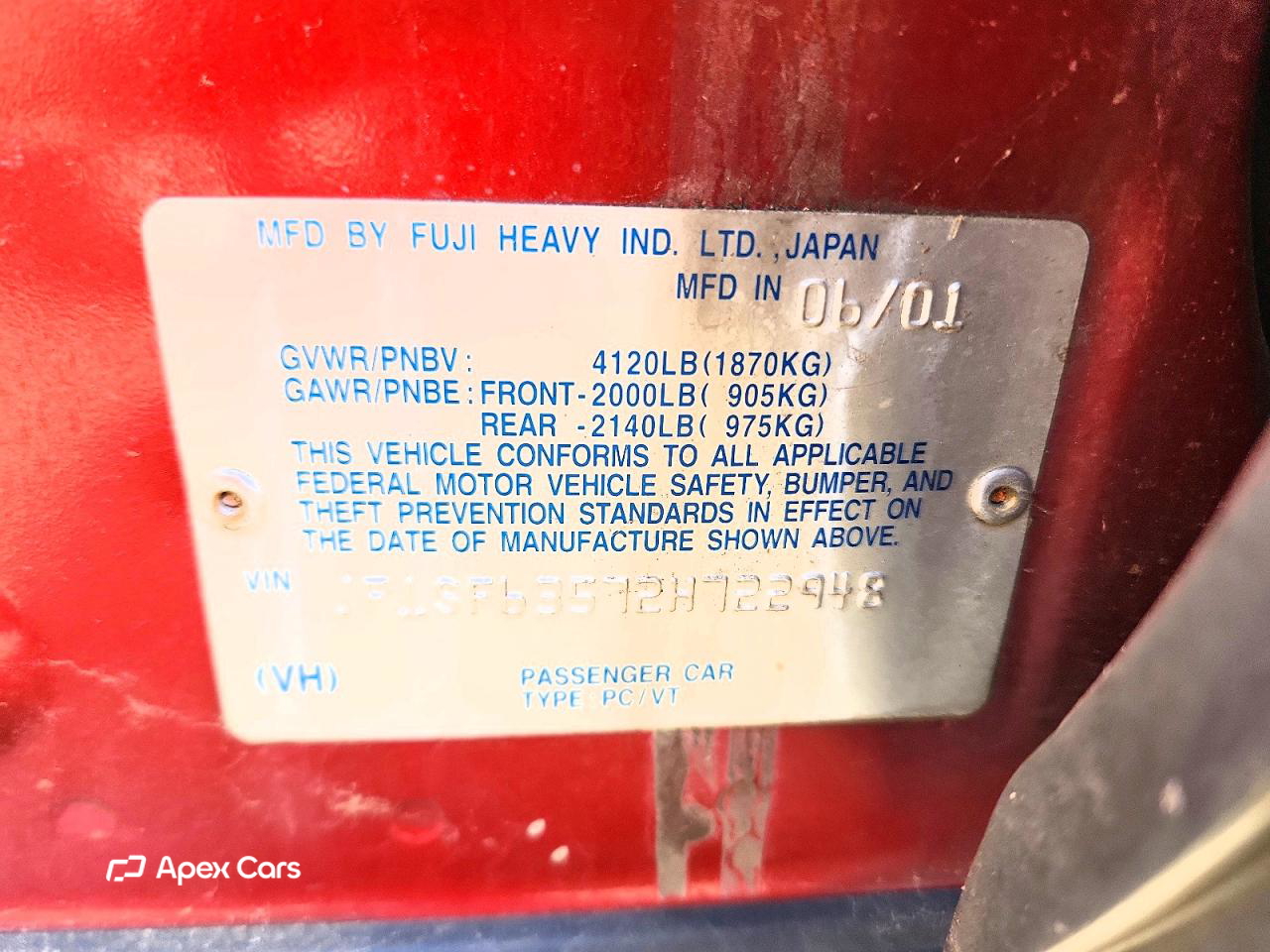 Subaru Forester 2002