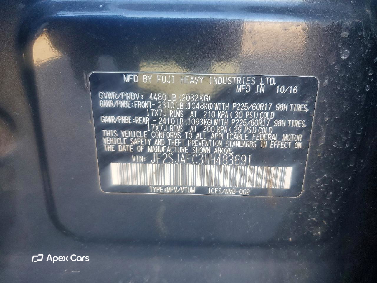 Subaru Forester 2017