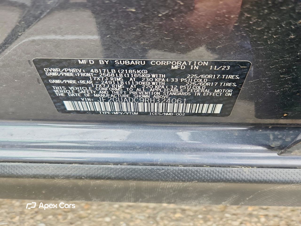 Subaru XV 2024