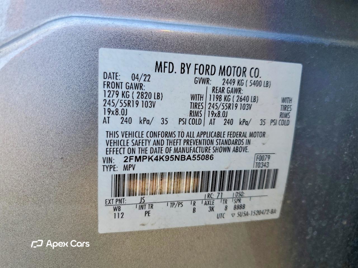 Ford Edge 2022