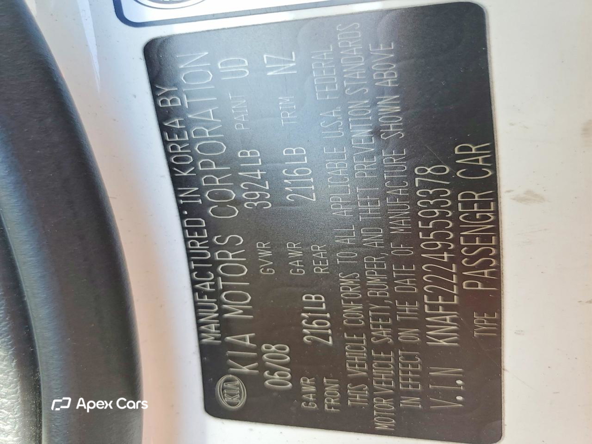 Kia Spectra 2009