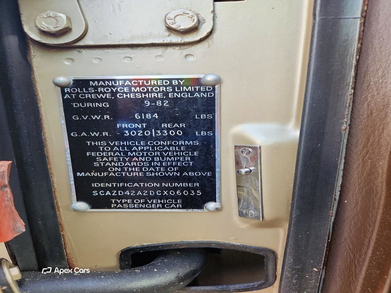 Rolls-Royce Corniche 1983