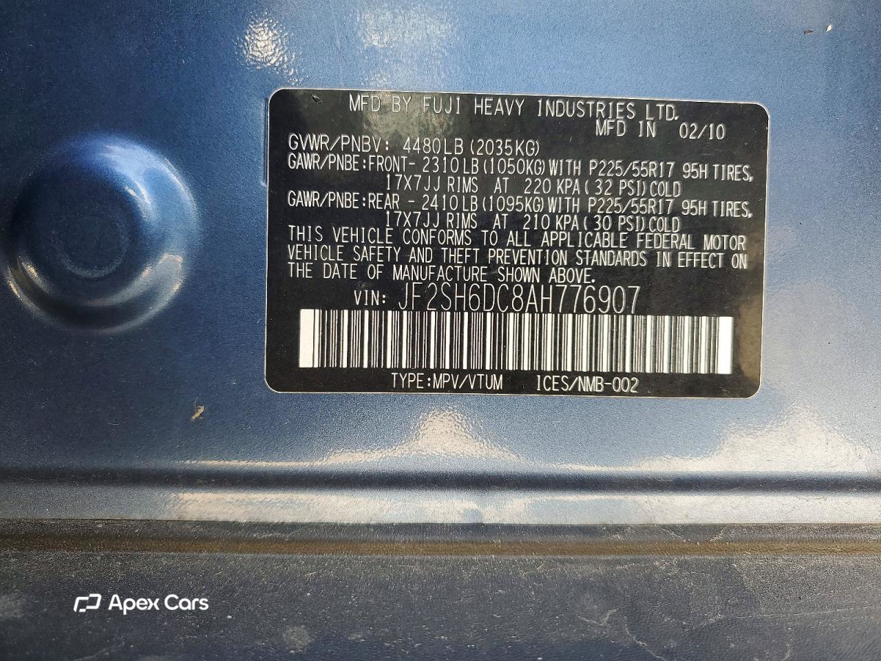 Subaru Forester 2010