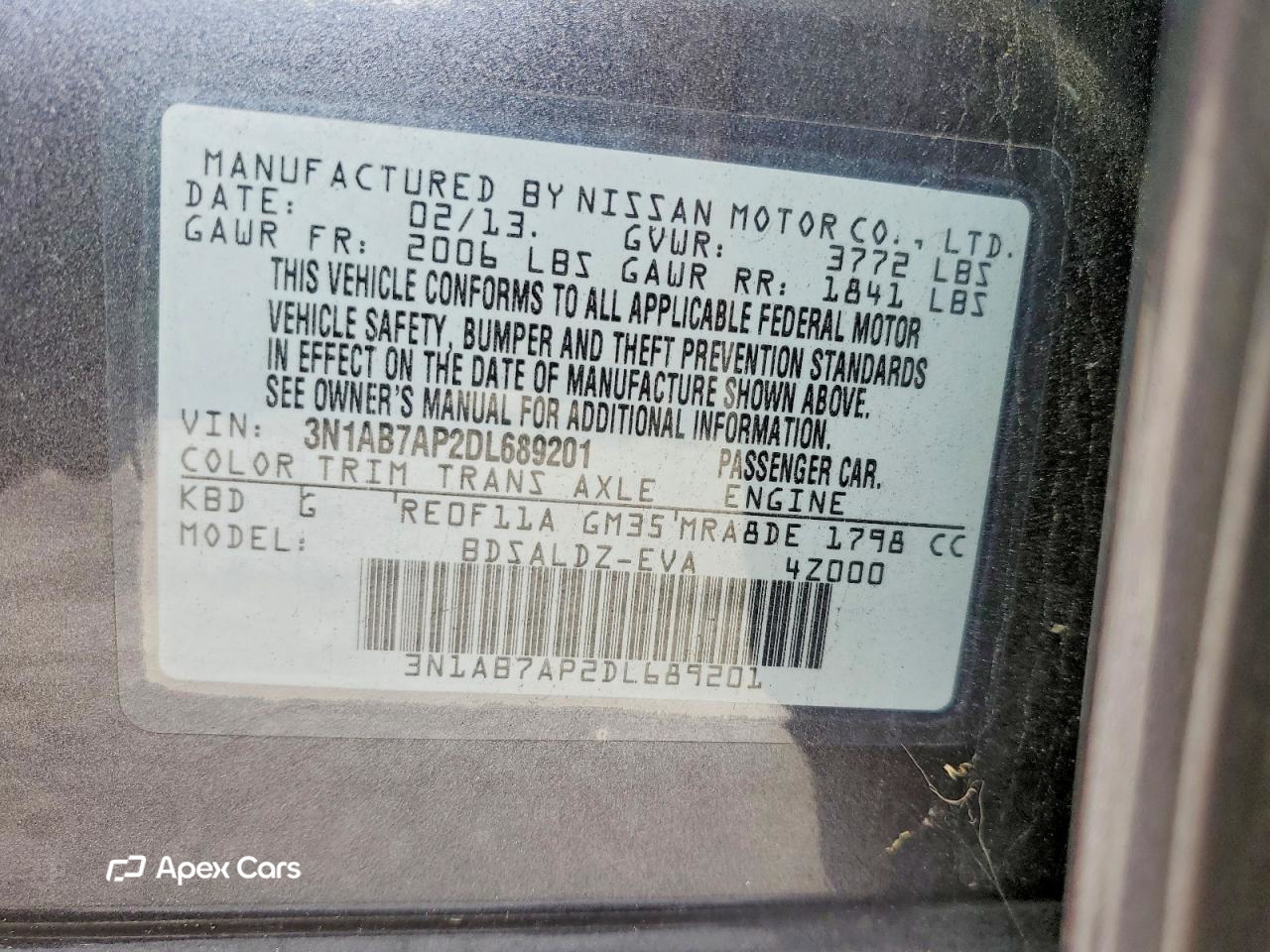 Nissan Sentra 2013