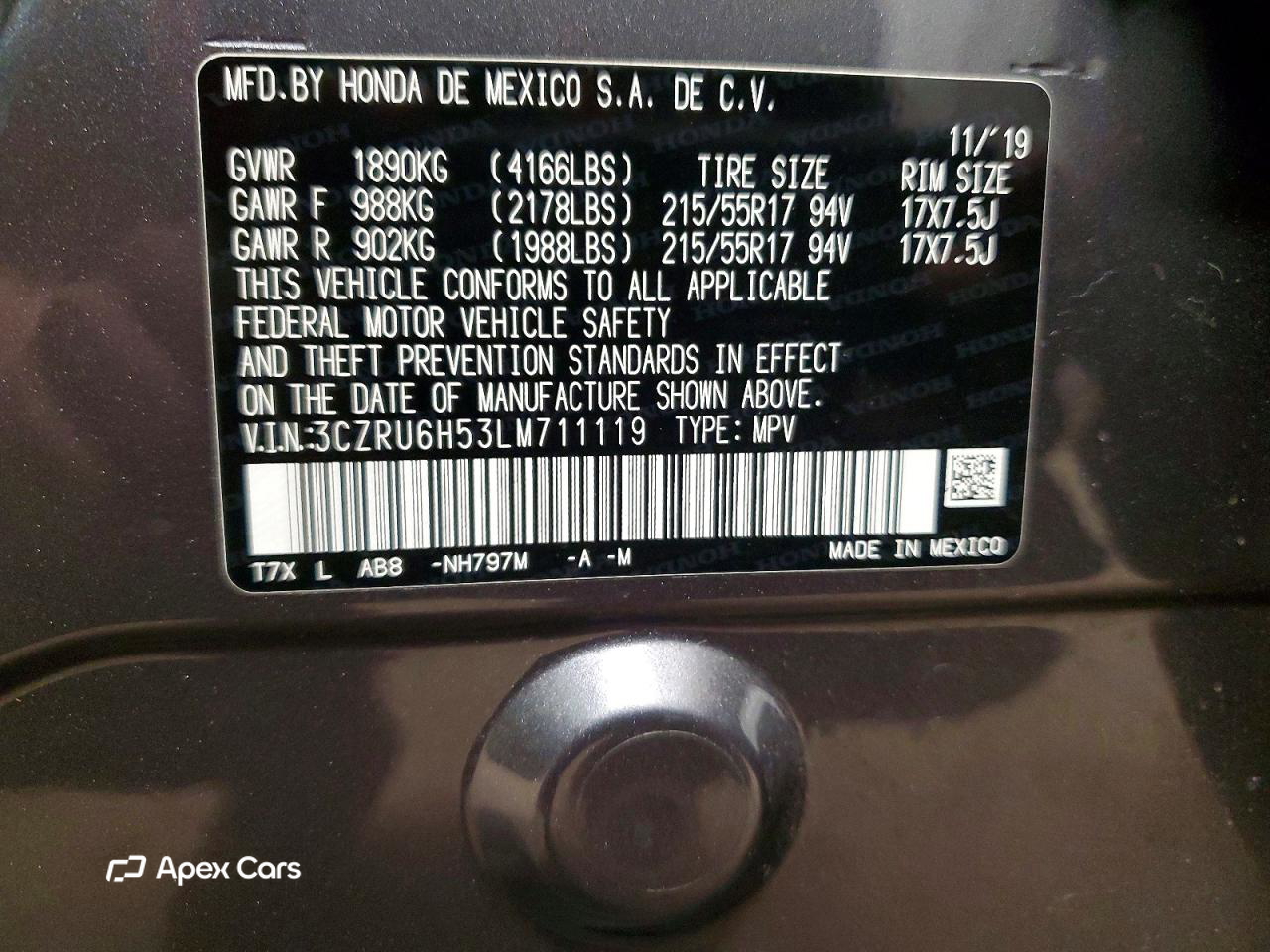 Honda HR-V 2020
