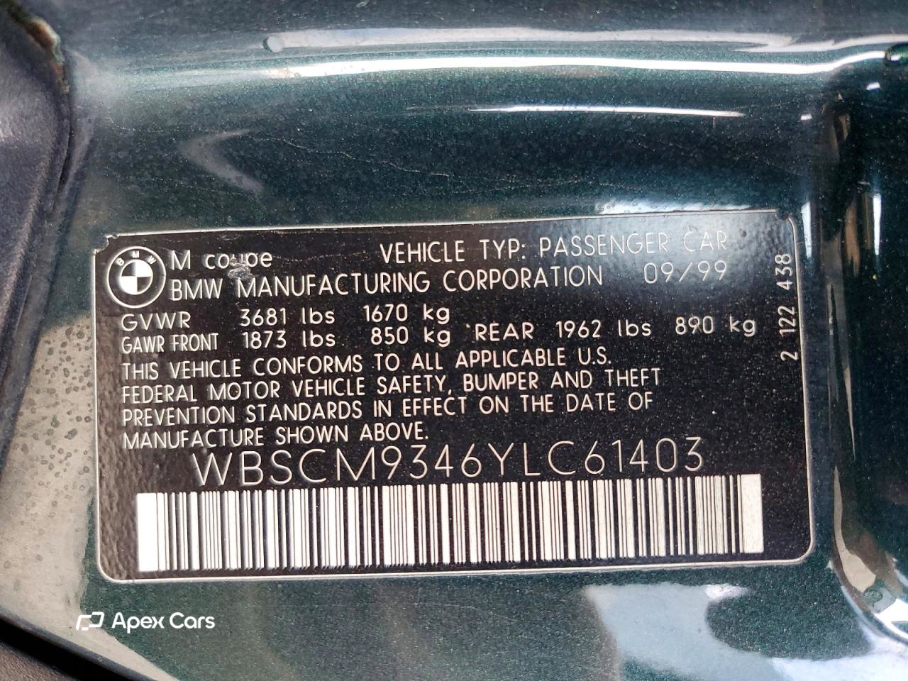 BMW M3 2000
