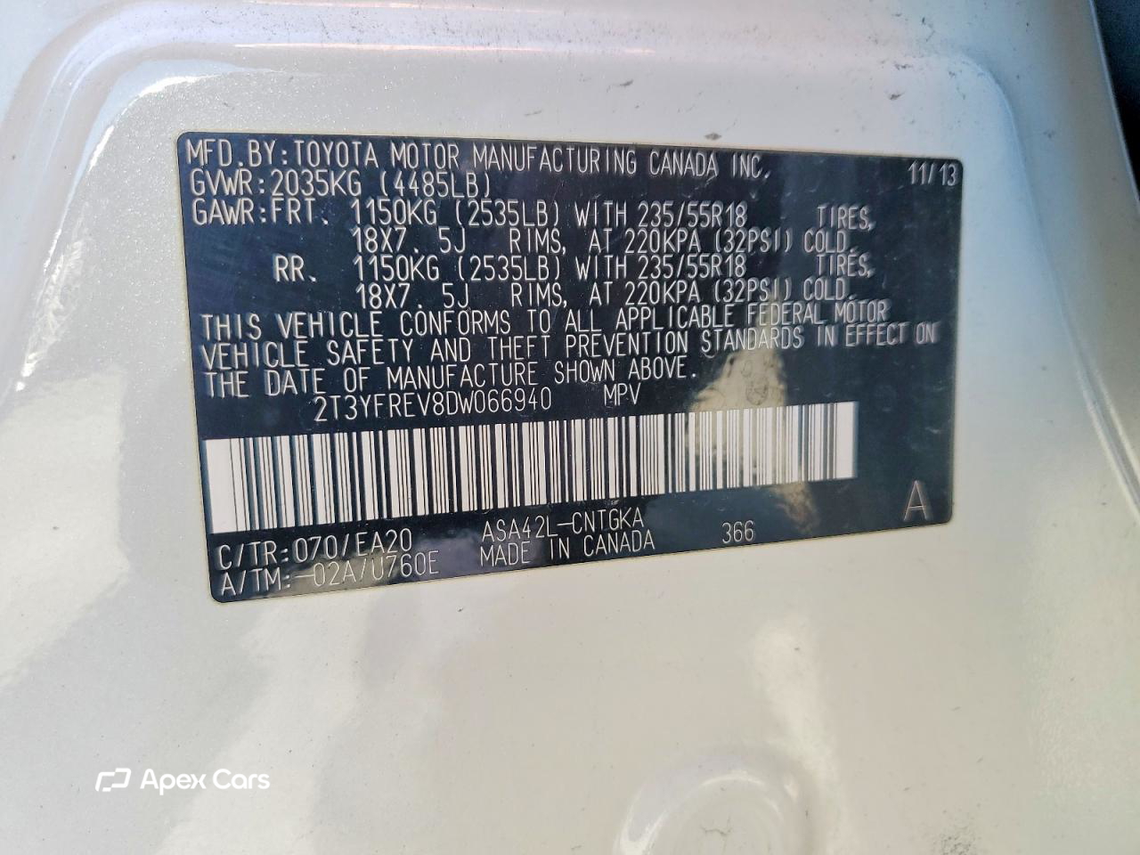 Toyota RAV 4 2013