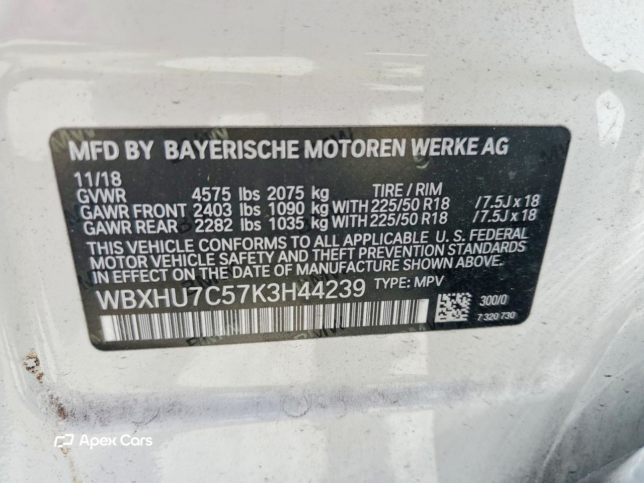 BMW X1 2019
