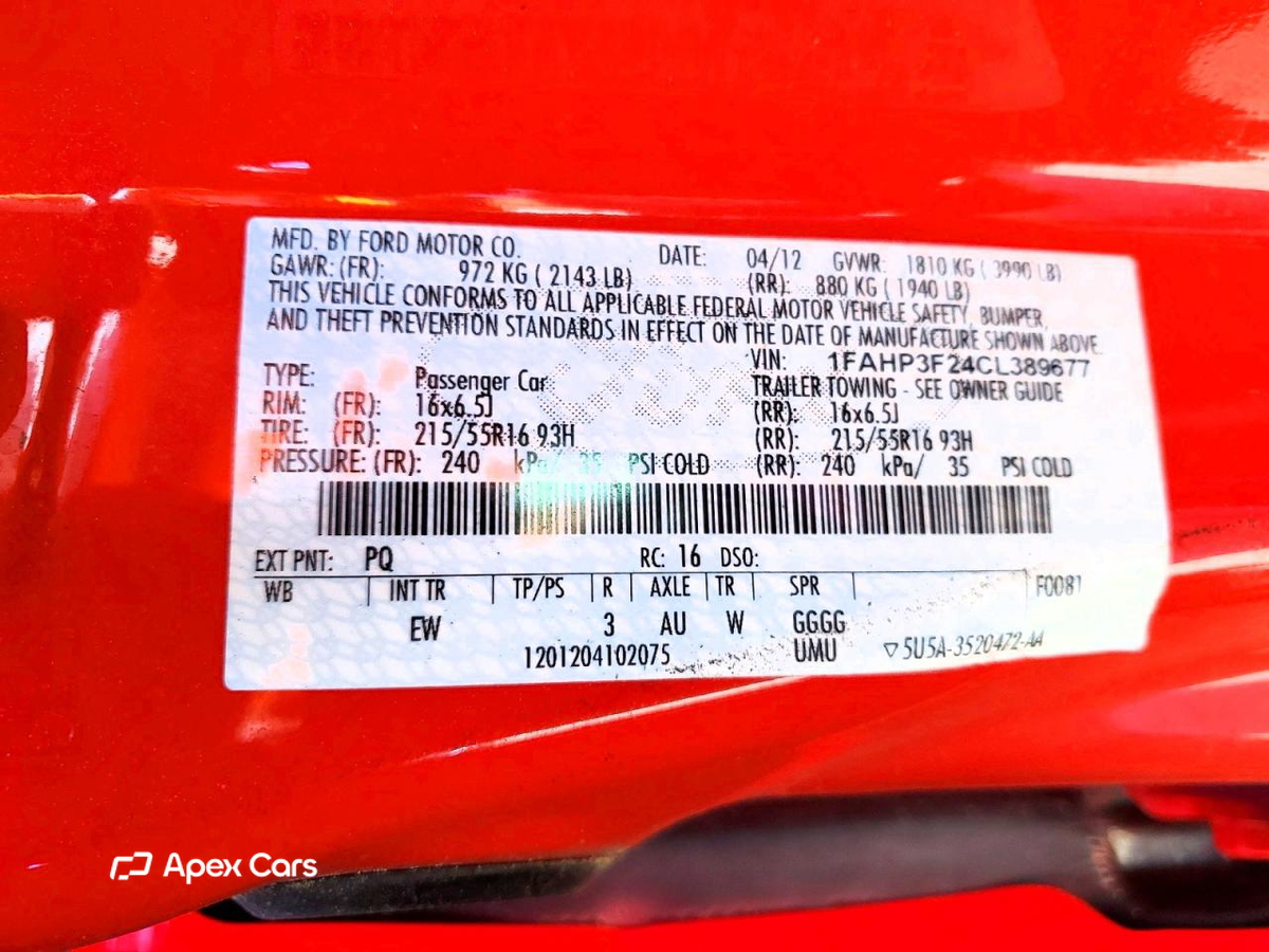 Ford Focus 2012