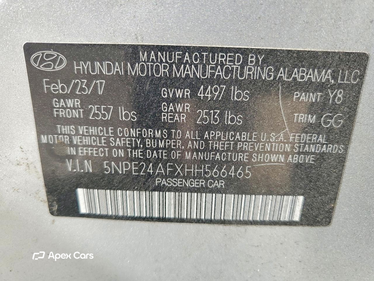 Hyundai Sonata 2017