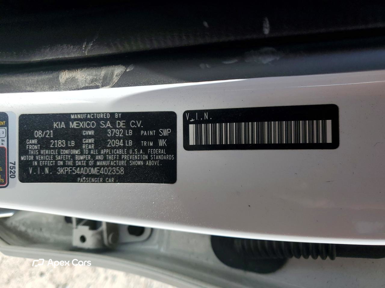Kia Forte 2021