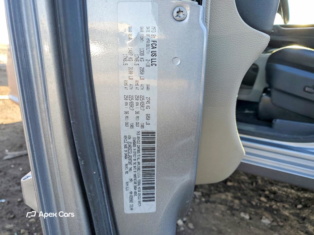 Dodge Caravan 2018