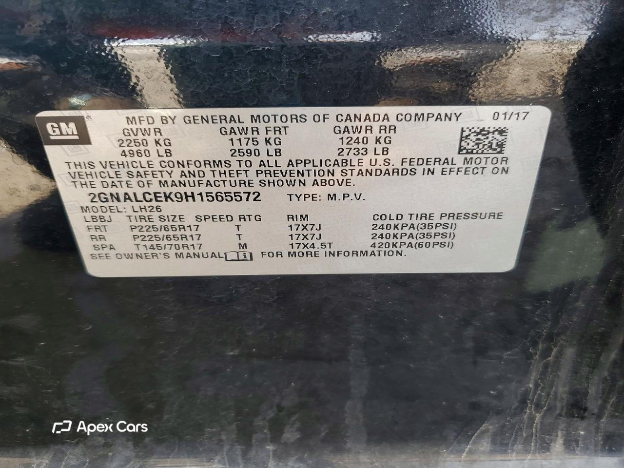 Chevrolet Equinox 2017