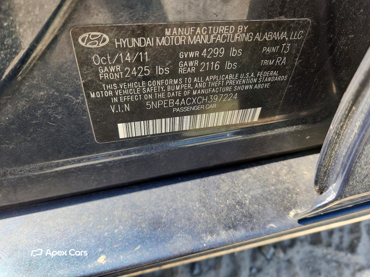 Hyundai Sonata 2012