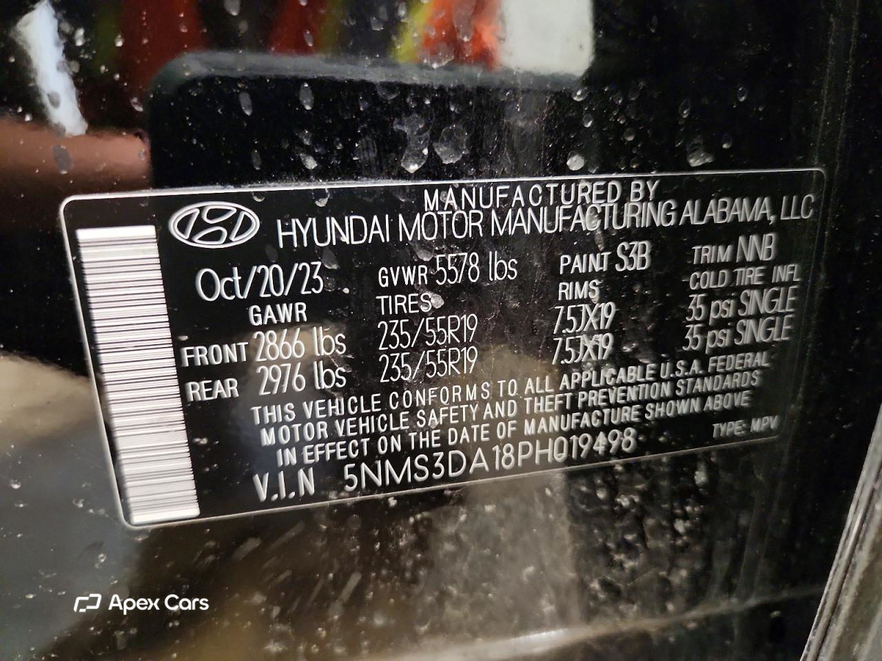 Hyundai Santa Fe 2023