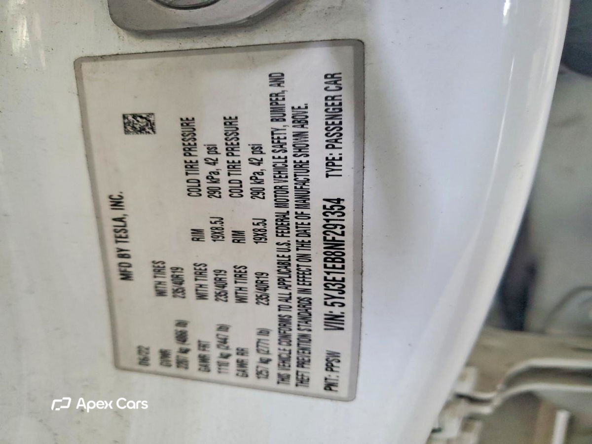 Tesla Model 3 2022
