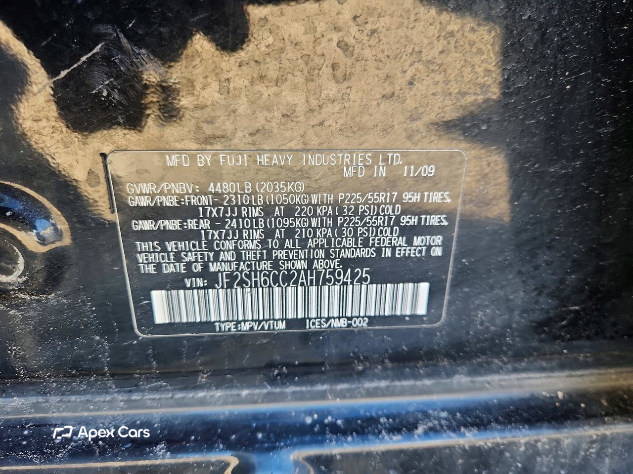 Subaru Forester 2010