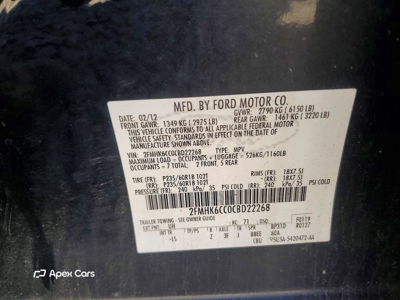 Ford Flex 2012