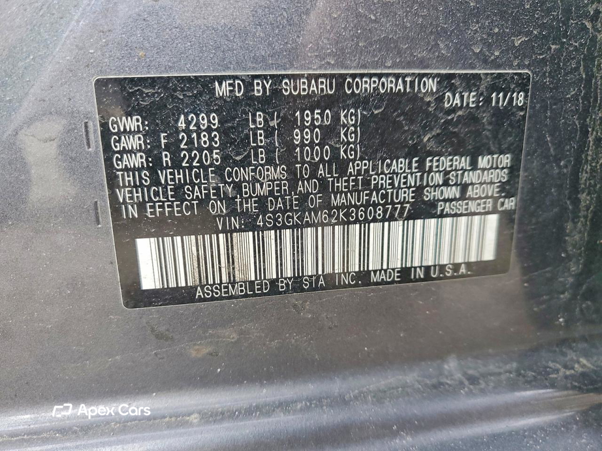 Subaru Impreza 2019