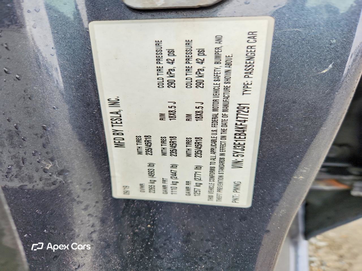 Tesla Model 3 2019