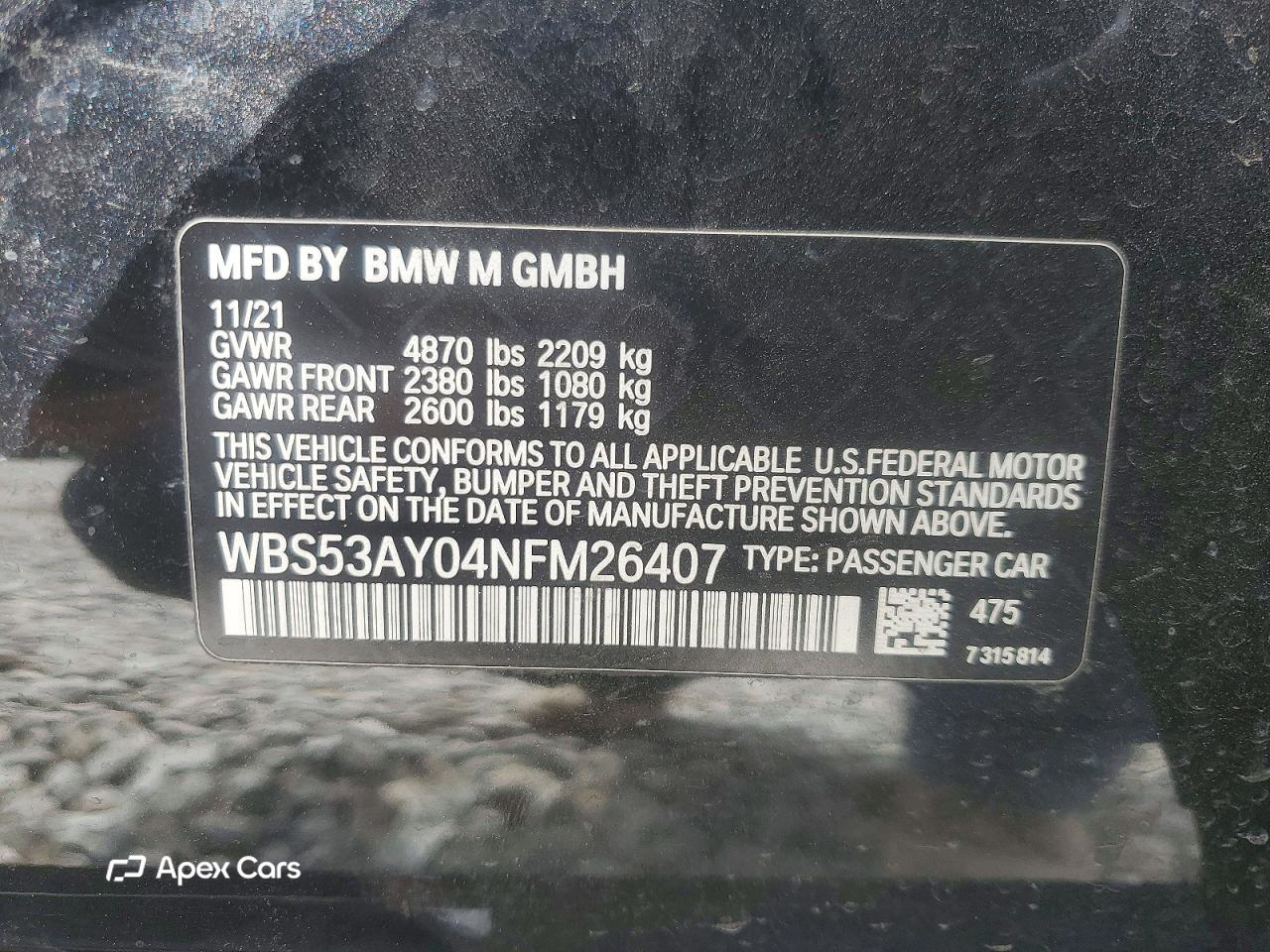 BMW M3 2022