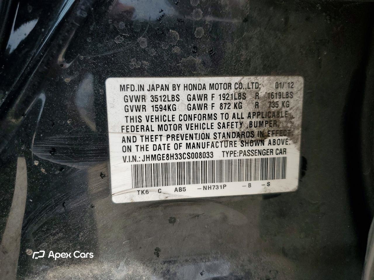 Honda Fit 2012