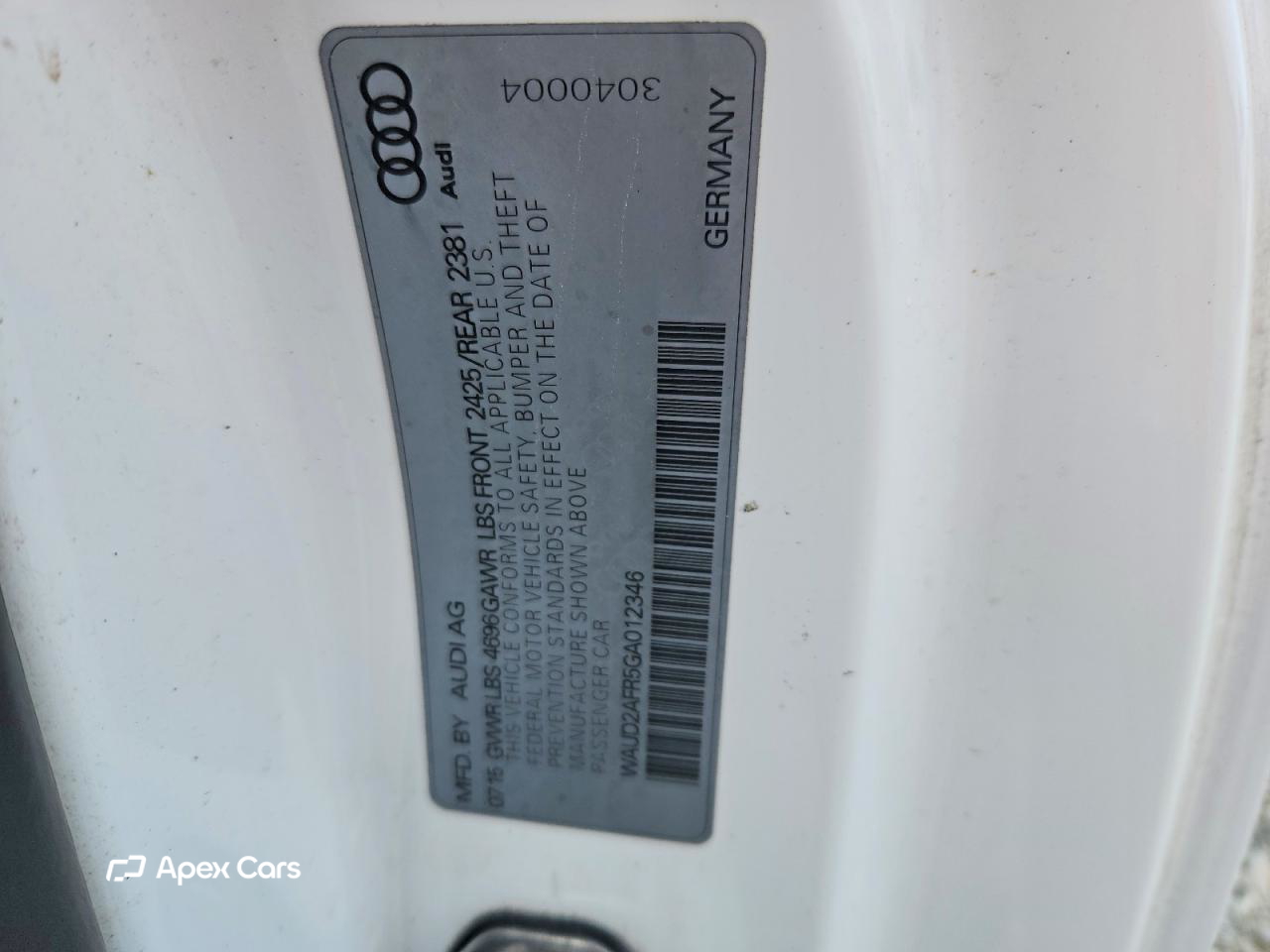 Audi A5 2016