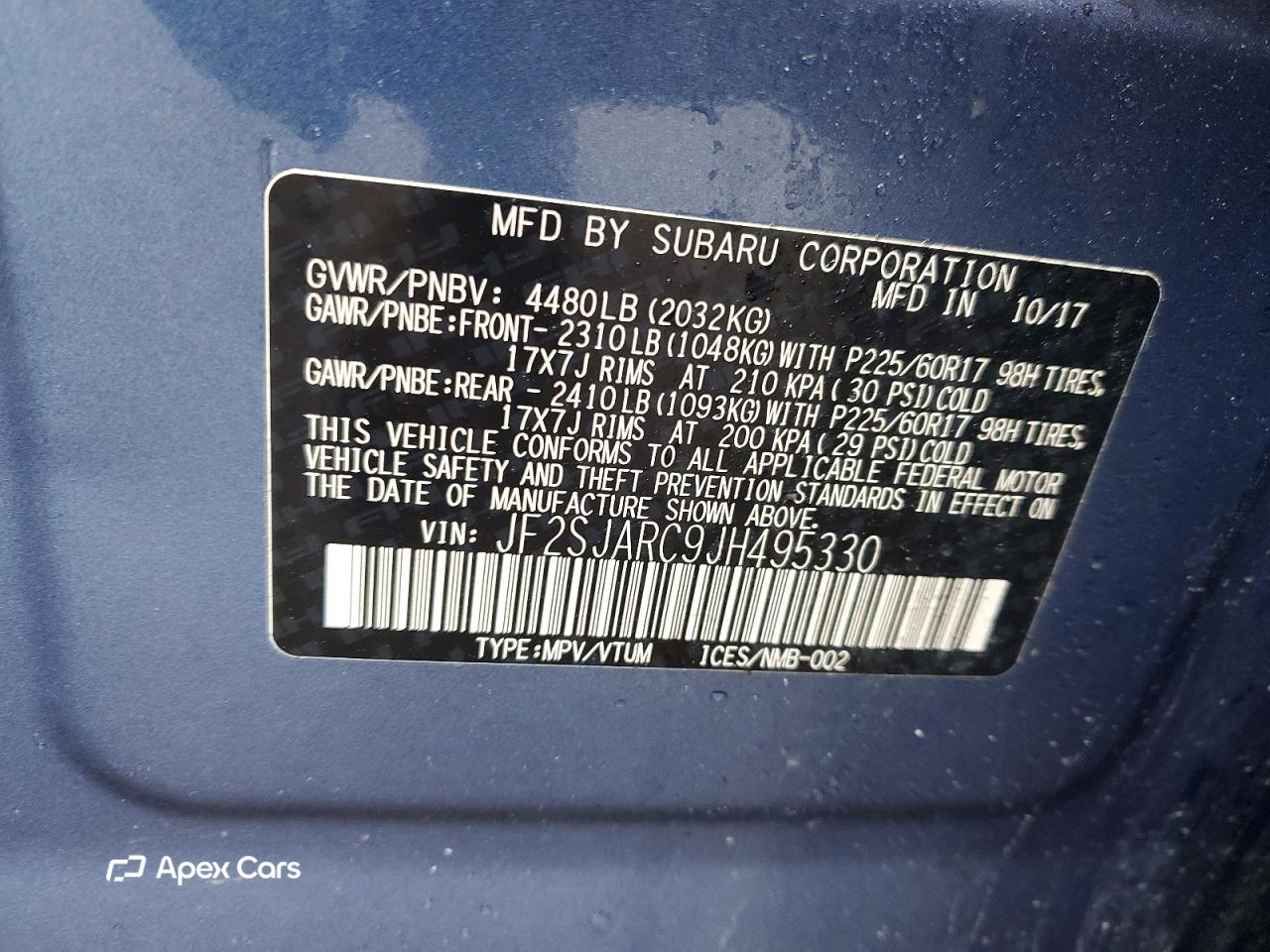 Subaru Forester 2018