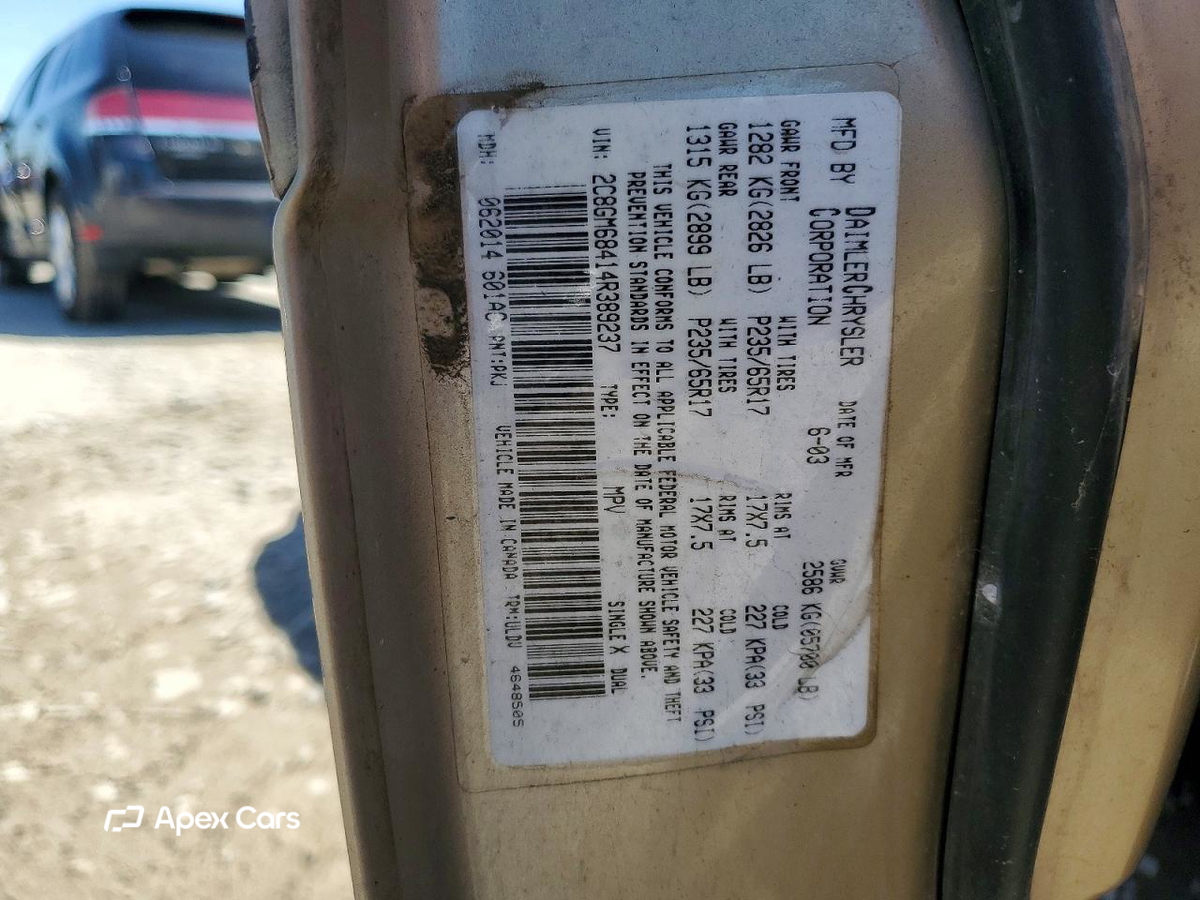 Chrysler Pacifica 2004