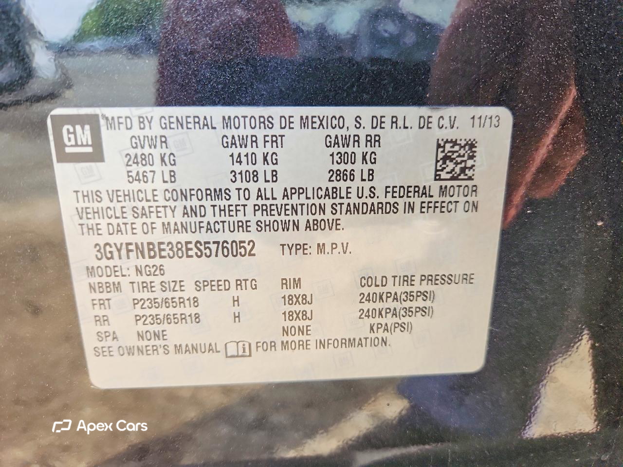 Cadillac SRX 2014
