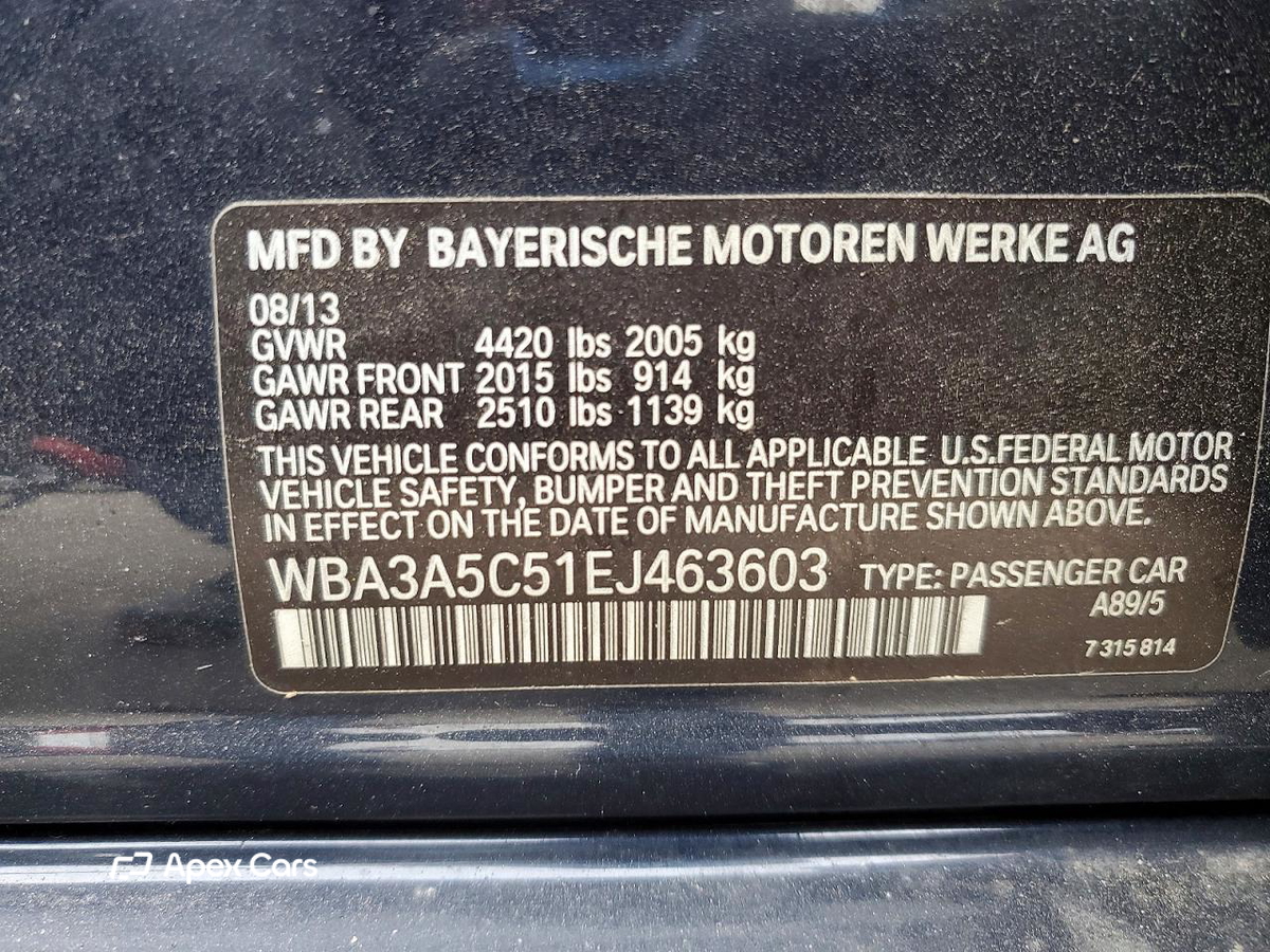 BMW Series 3 2014