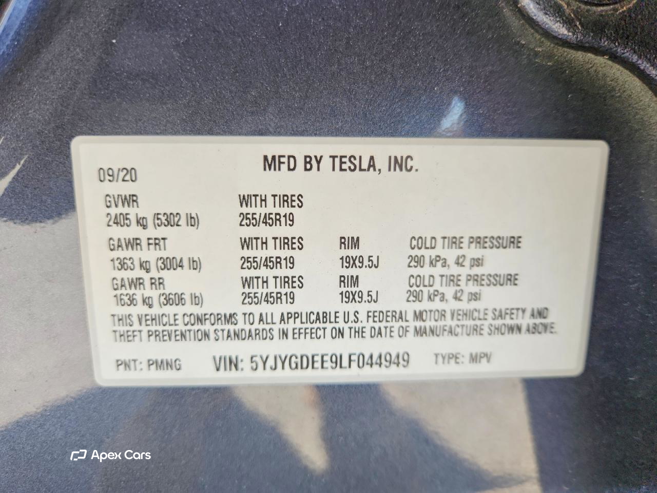 Tesla Model Y 2020