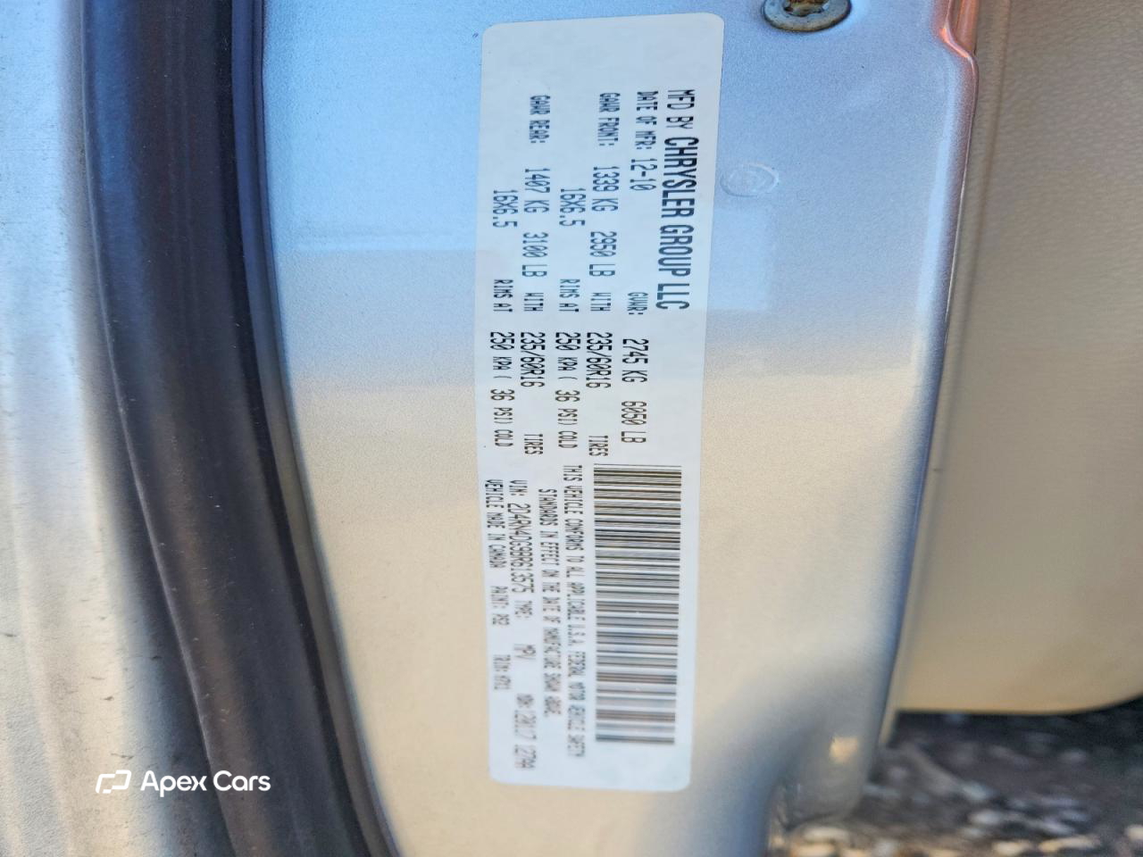 Dodge Caravan 2011