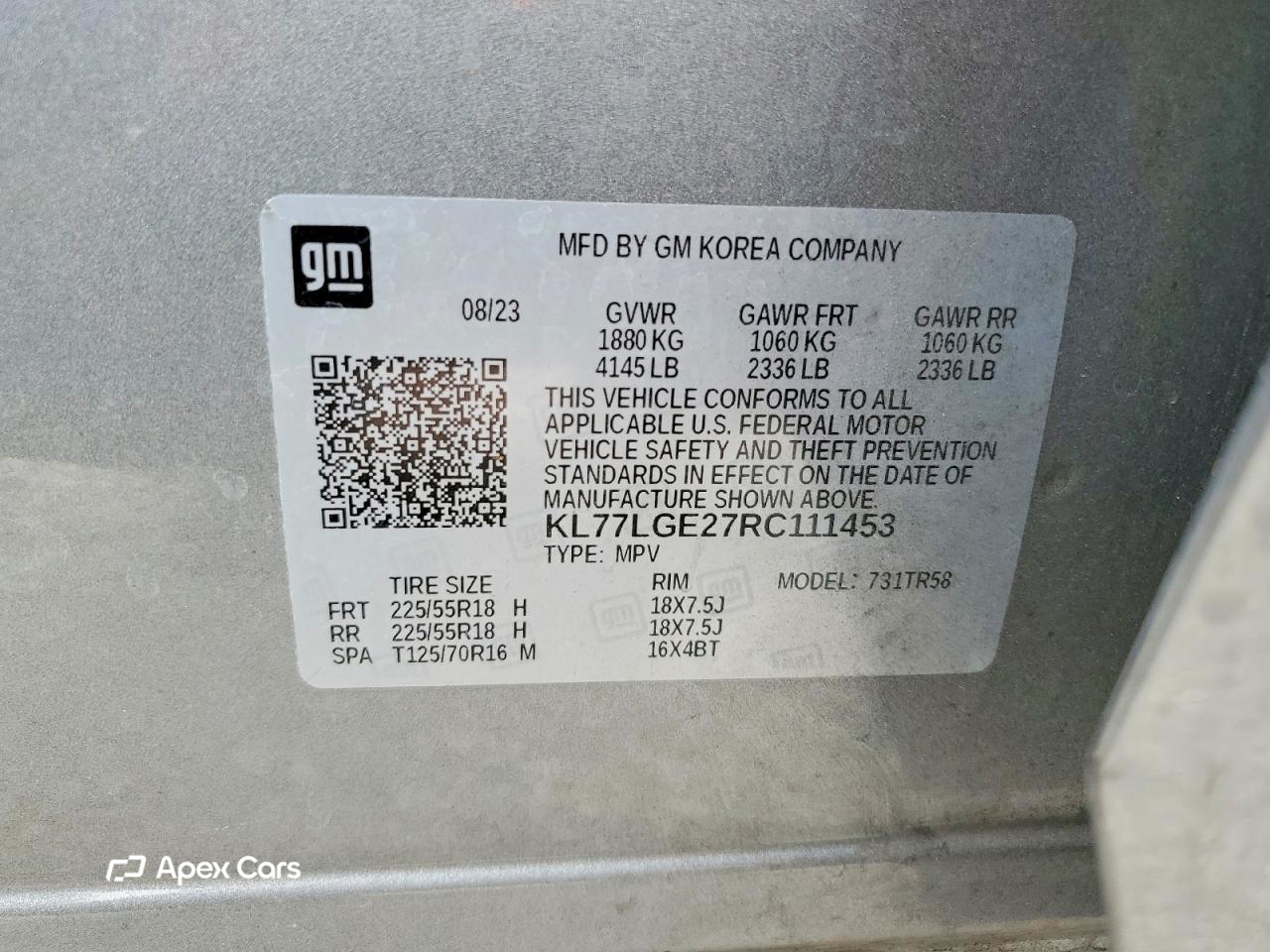 Chevrolet Trax 2024