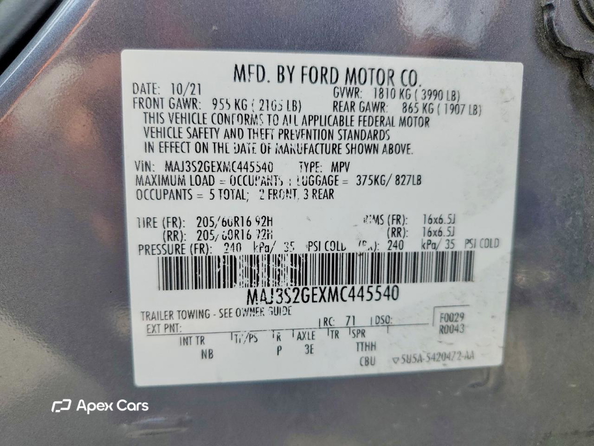 Ford EcoSport 2021