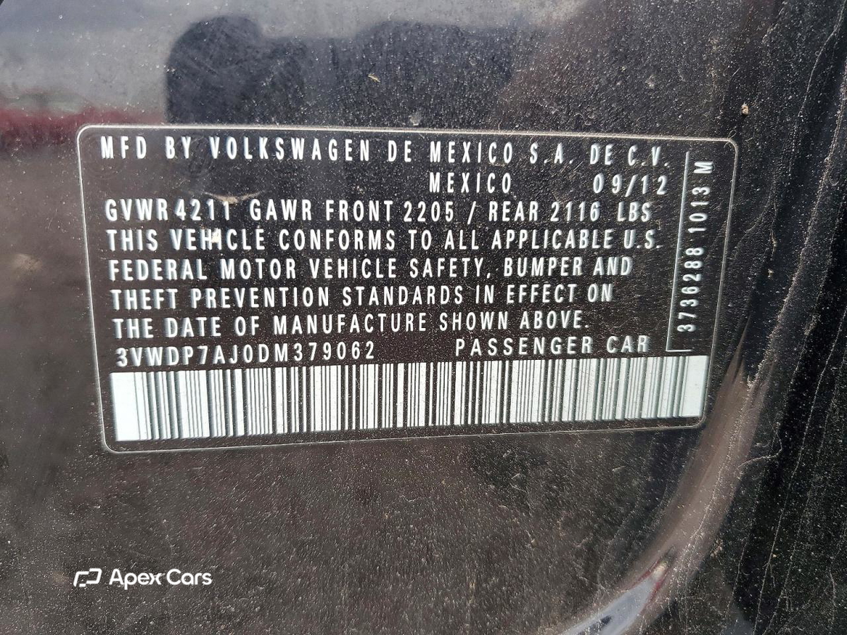 Volkswagen Jetta 2013