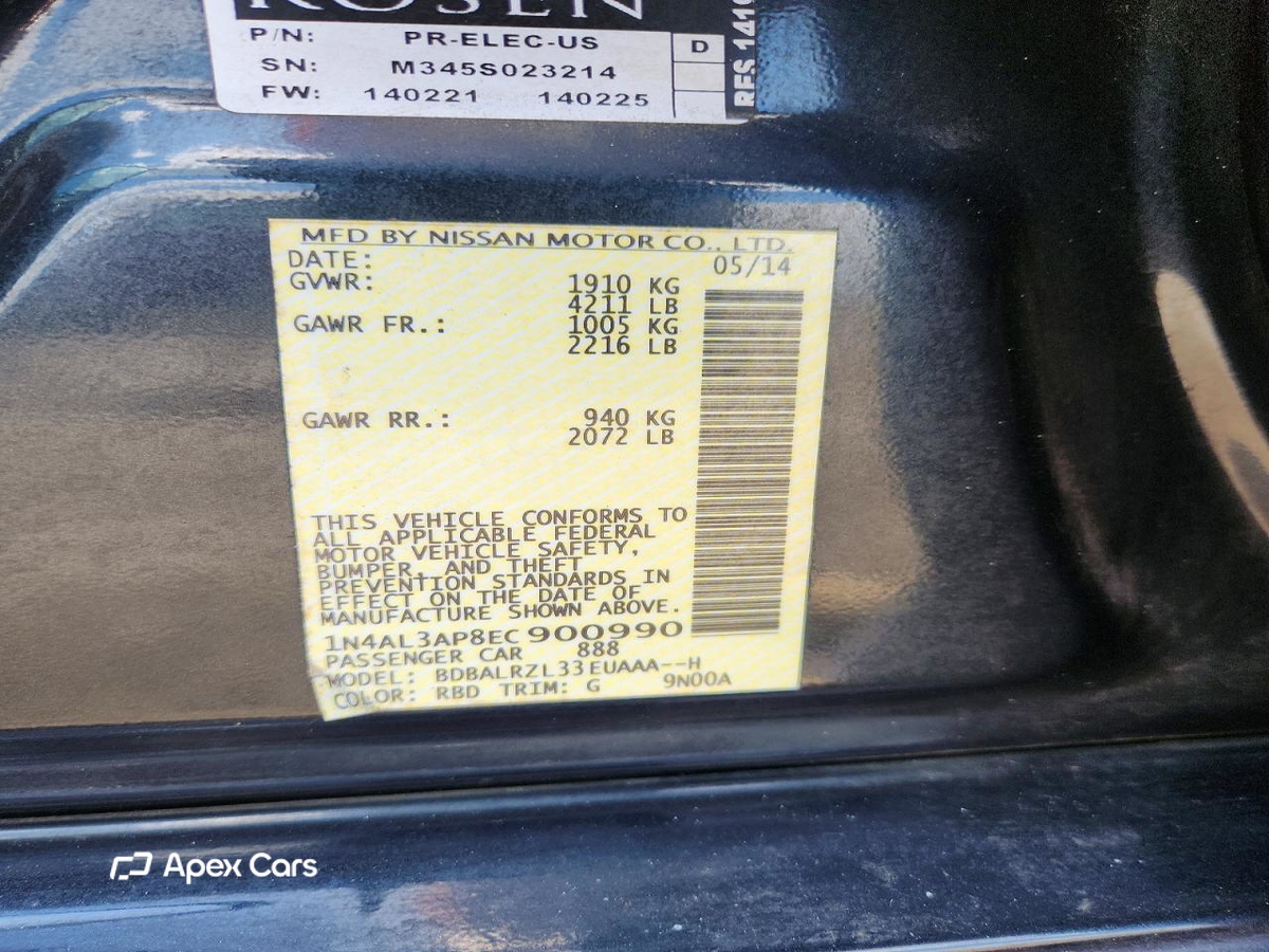 Nissan Altima 2014