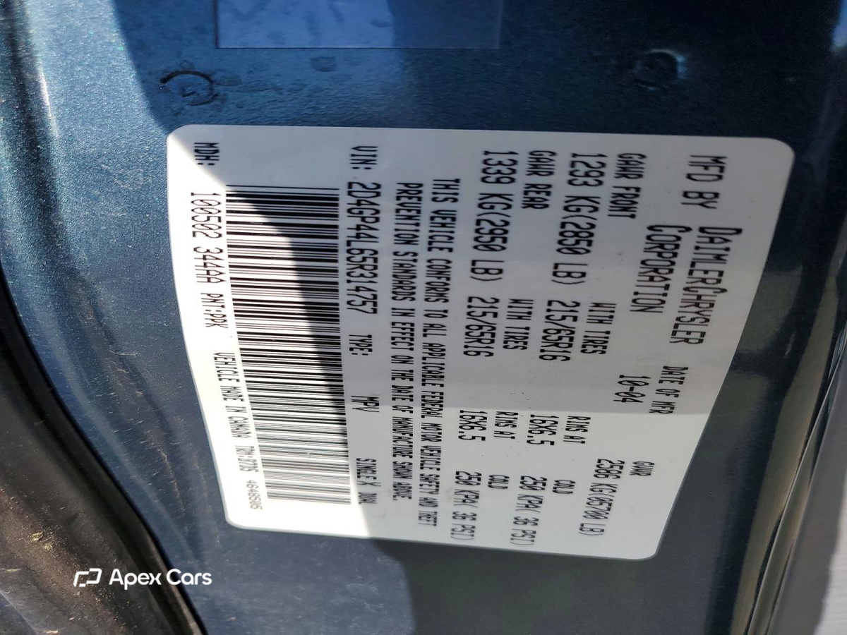 Dodge Caravan 2005