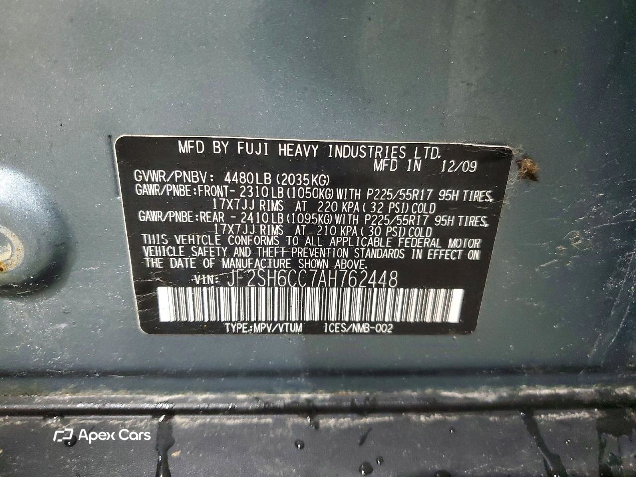 Subaru Forester 2010