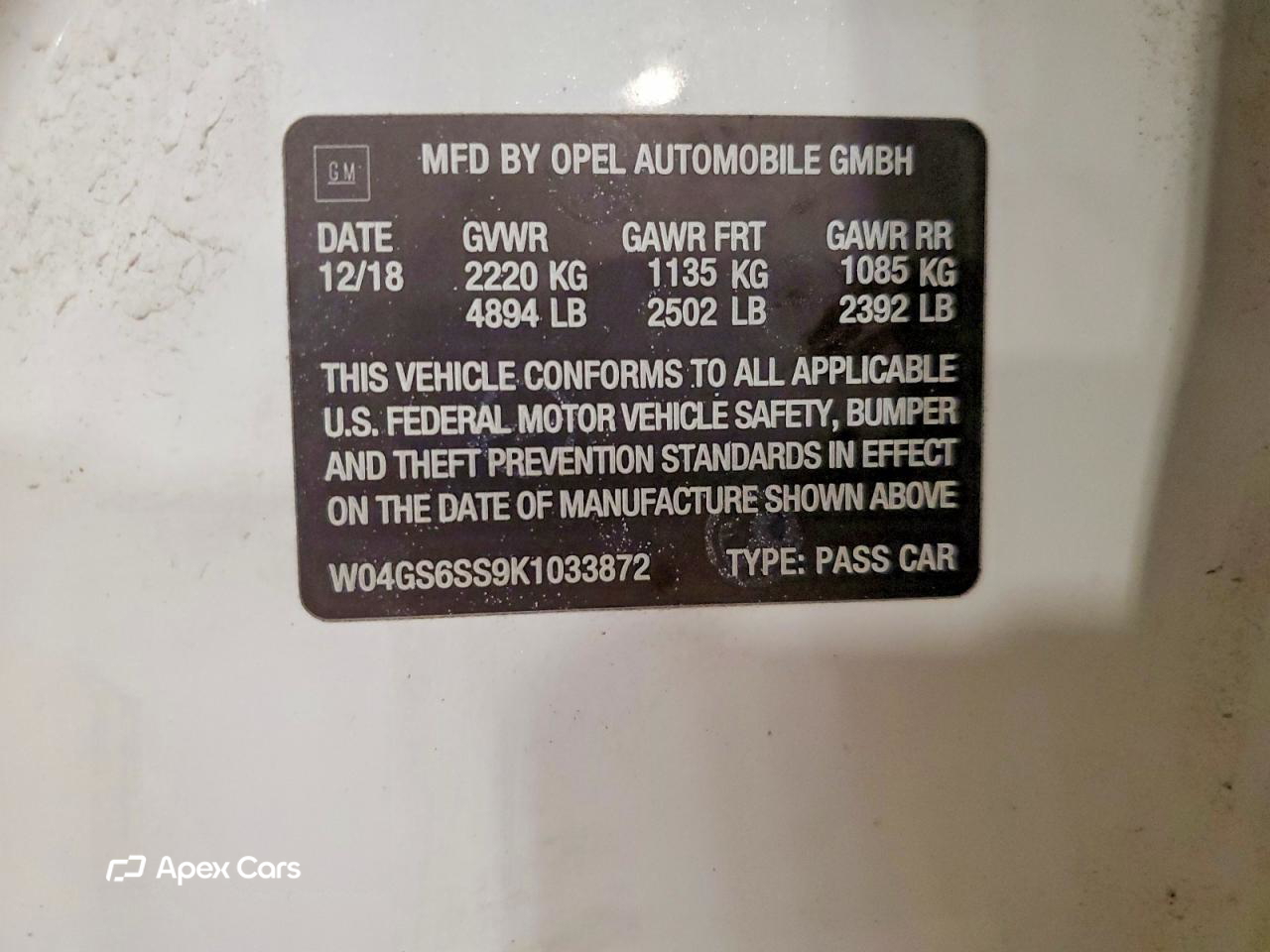 Buick Regal 2019
