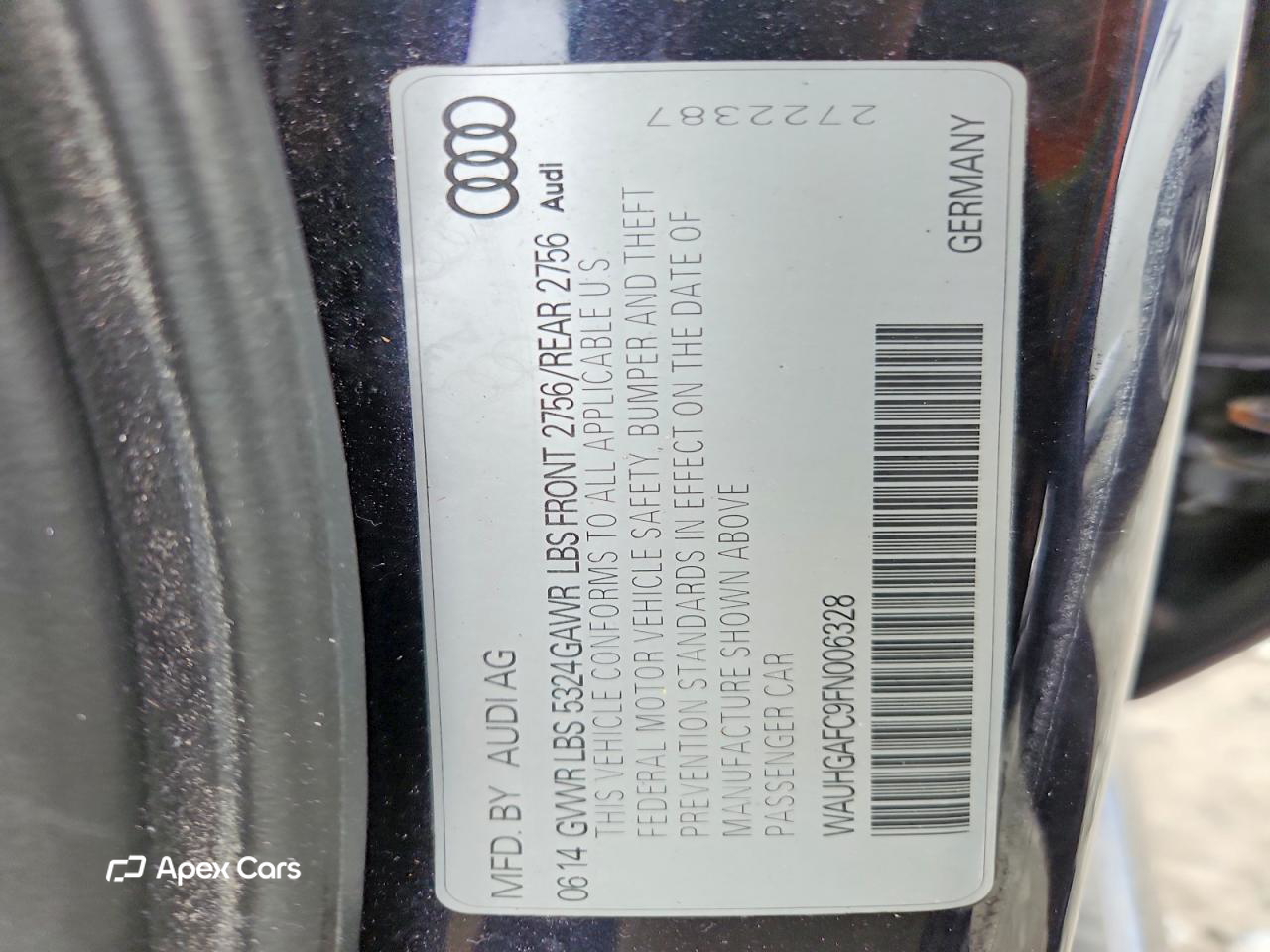 Audi A6 2015