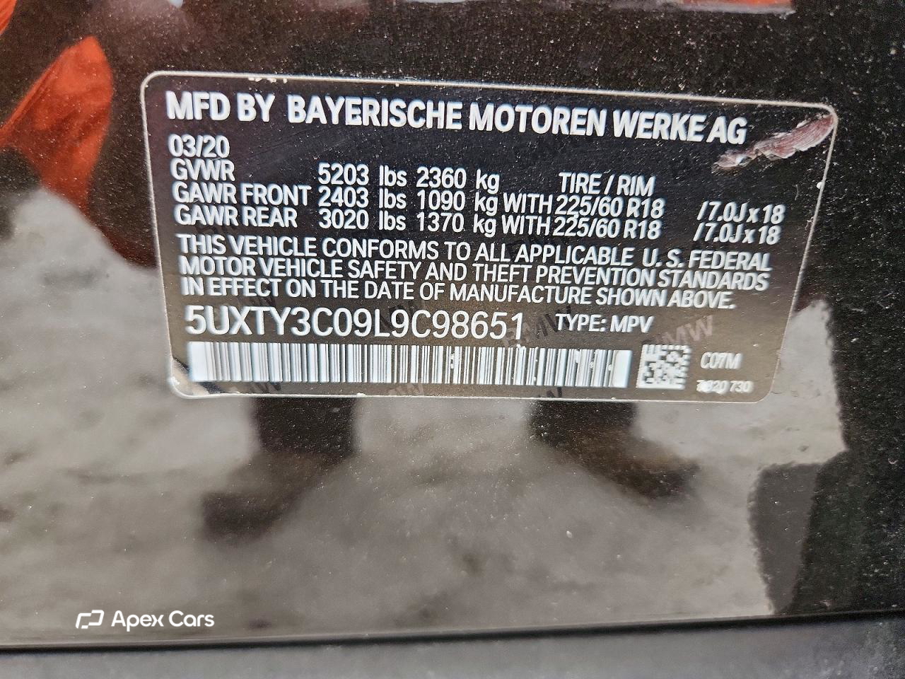 BMW X3 2020