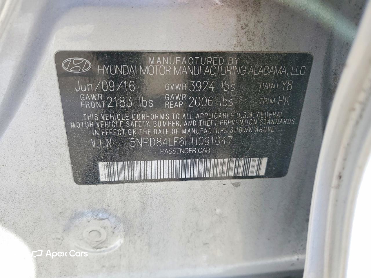 Hyundai Elantra 2017