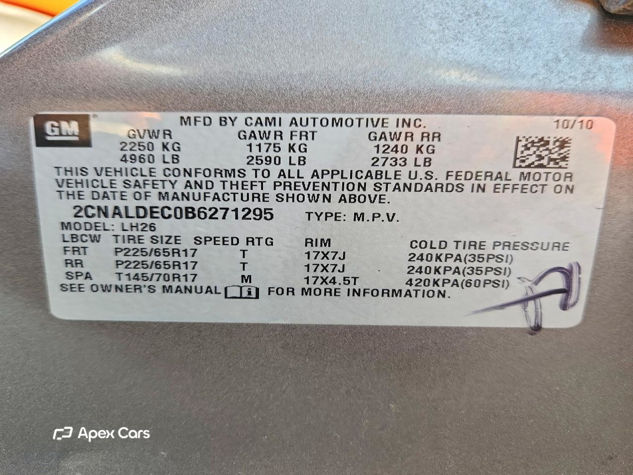Chevrolet Equinox 2011