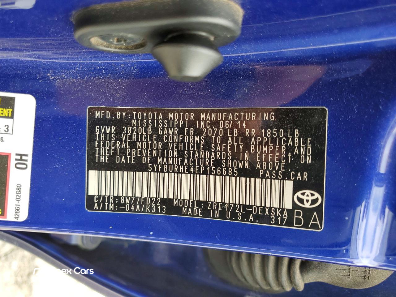 Toyota Corolla 2014