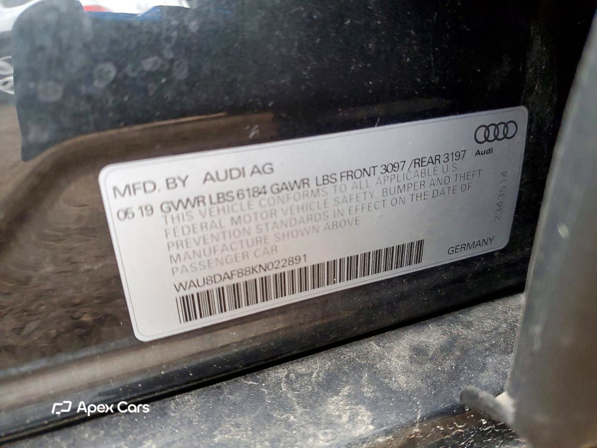 Audi A8 2019
