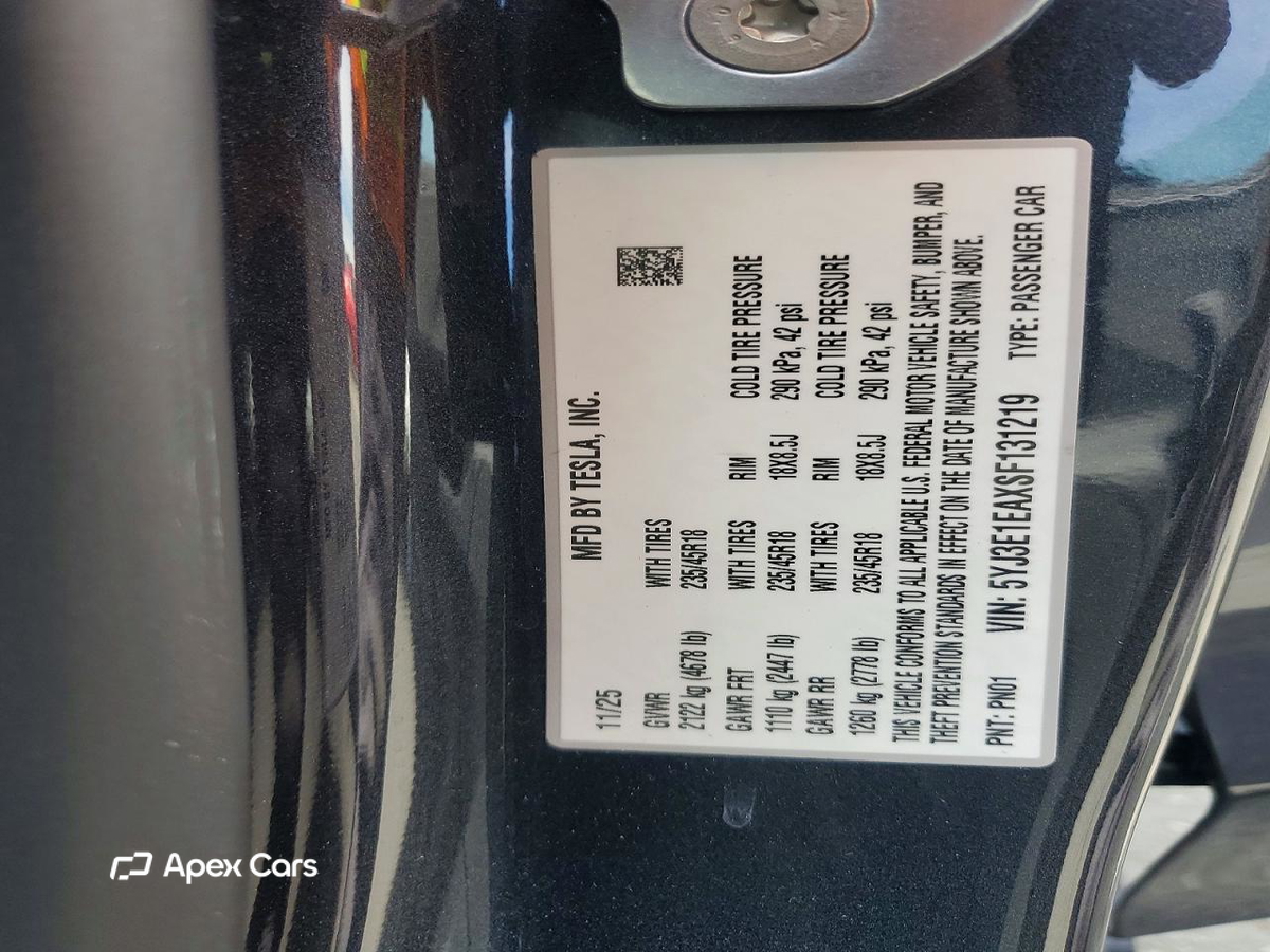 Tesla Model 3 2025