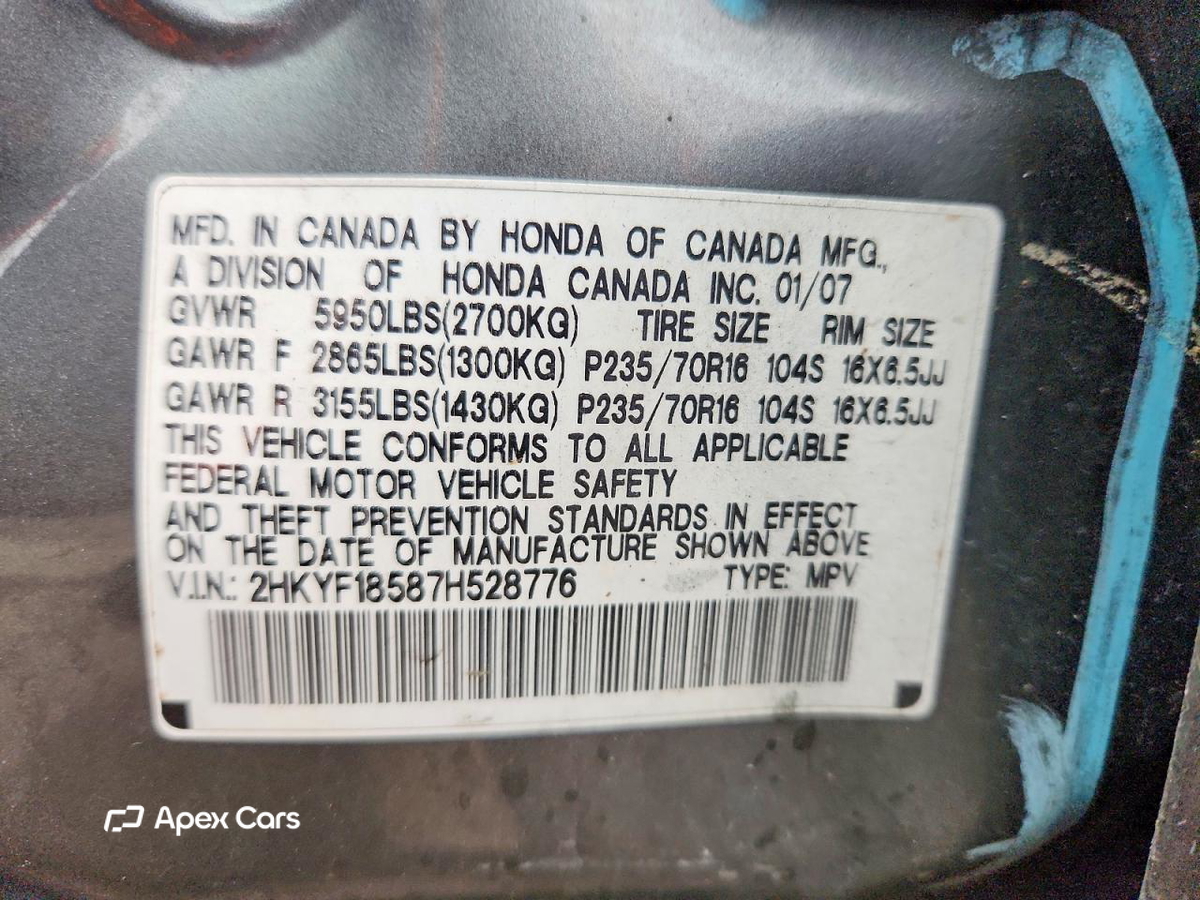 Honda Pilot 2007